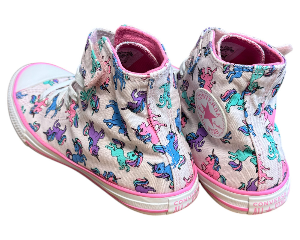 Converse Chuck Taylor All Star Easy-On Unicorns TRAMPKI wysokie dziecięce 35