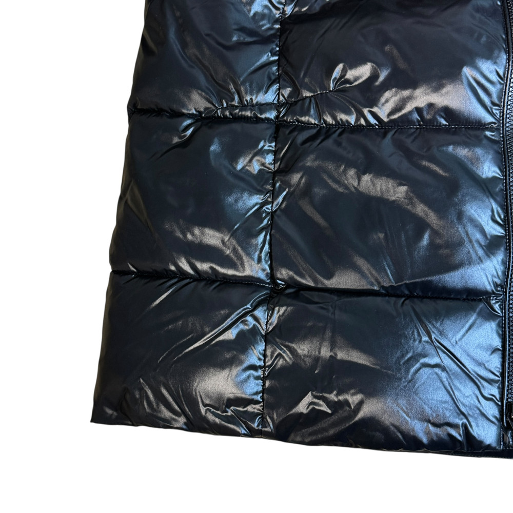 Calvin Klein Jeans SHINY LONG FITTED JACKET kurtka płaszcz zimowy XS