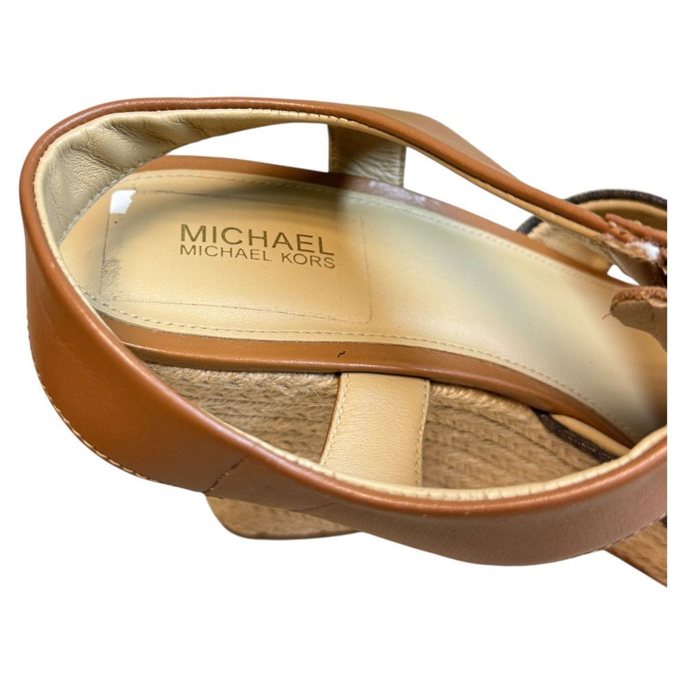 Michael Kors Berkley wedge SANDAŁY espadryle damskie 42.5/41