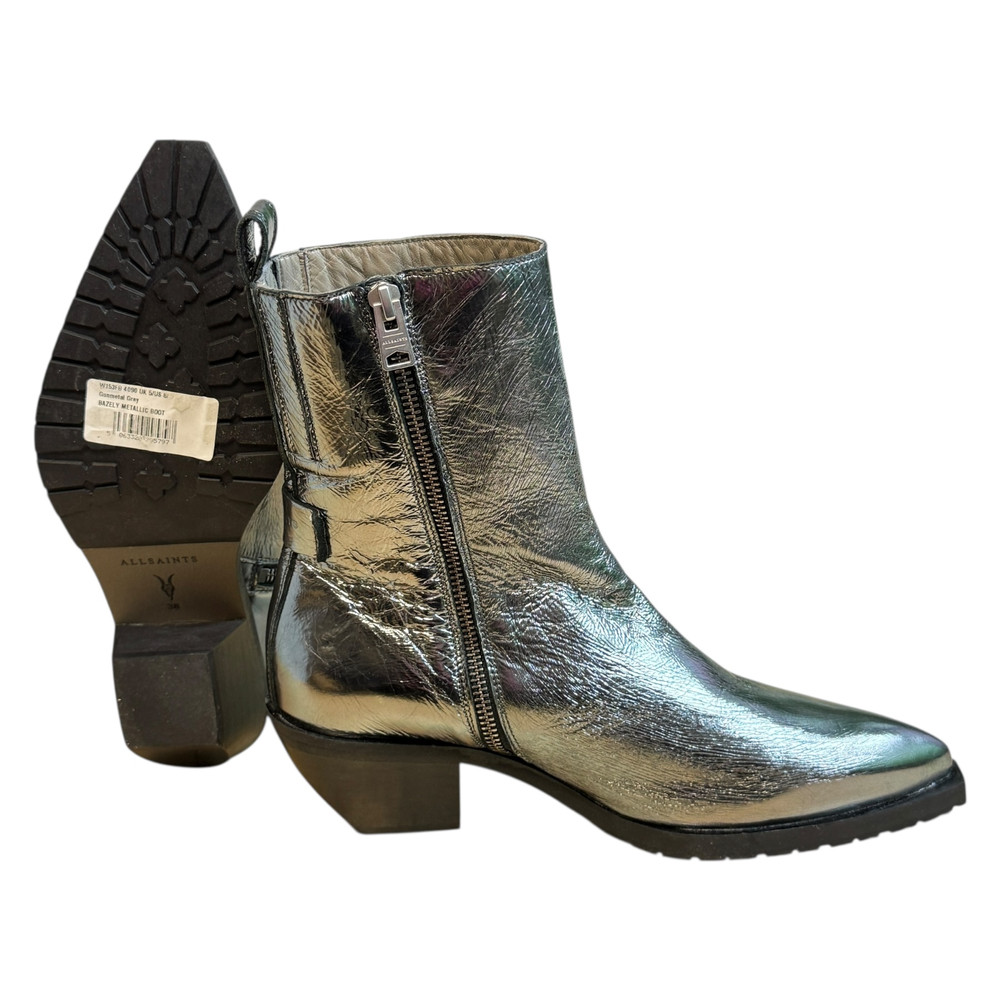 Allsaints BOTKI kowbojki damskie 39/38