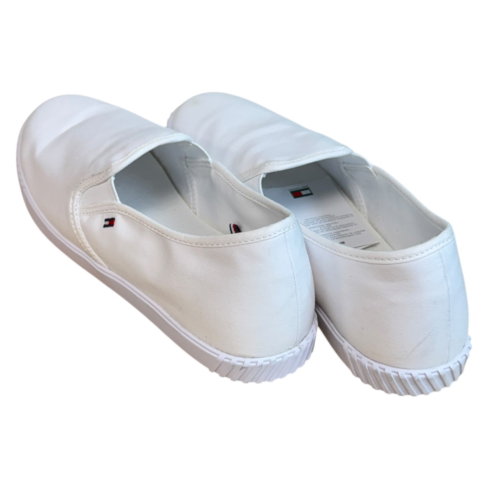 Tommy Hilfiger Canvas Slip-On TRAMPKI wsuwane damskie 39