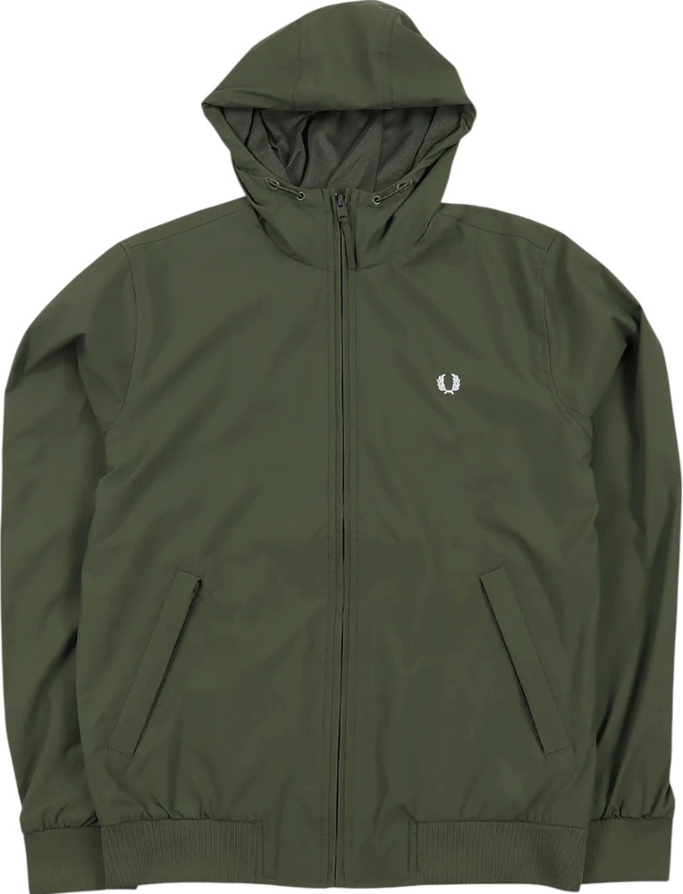 Kurtka Fred Perry Hooded Brentham Olive Drab S 