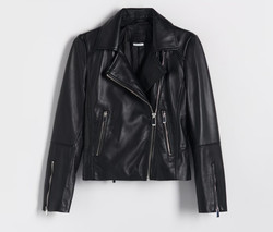 Skórzana kurtka ramoneska XS