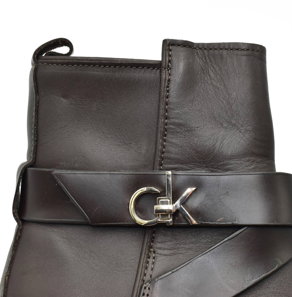 Calvin Klein Jeans Cleat Riding Boot BOTKI damskie 39