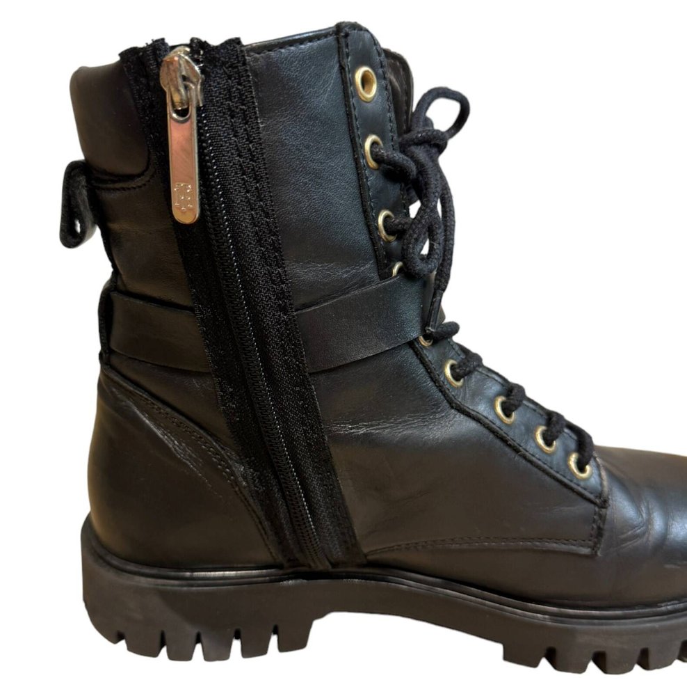 Tommy Hilfiger Buckle Lace Up Boot BOTKI damskie 39