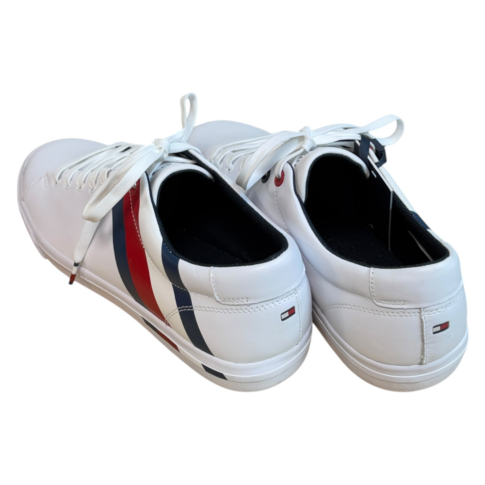 Tommy Hilfiger Corporate Stripes Leather Vulc BUTY SPORTOWE męskie 43