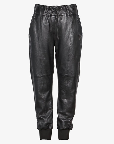 Freaky Nation spodnie skórzane damskie L