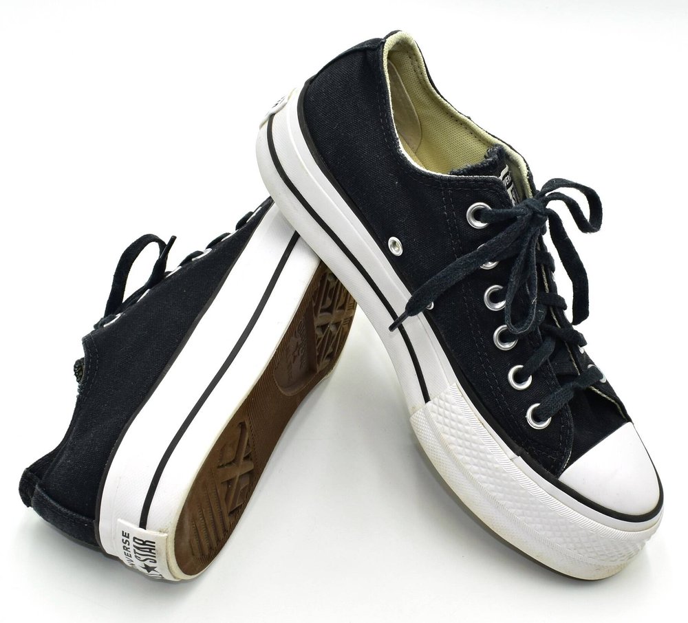 Converse CHUCK TAYLOR ALL STAR LIFT CANVAS LOW TOP TRAMPKI damskie 38