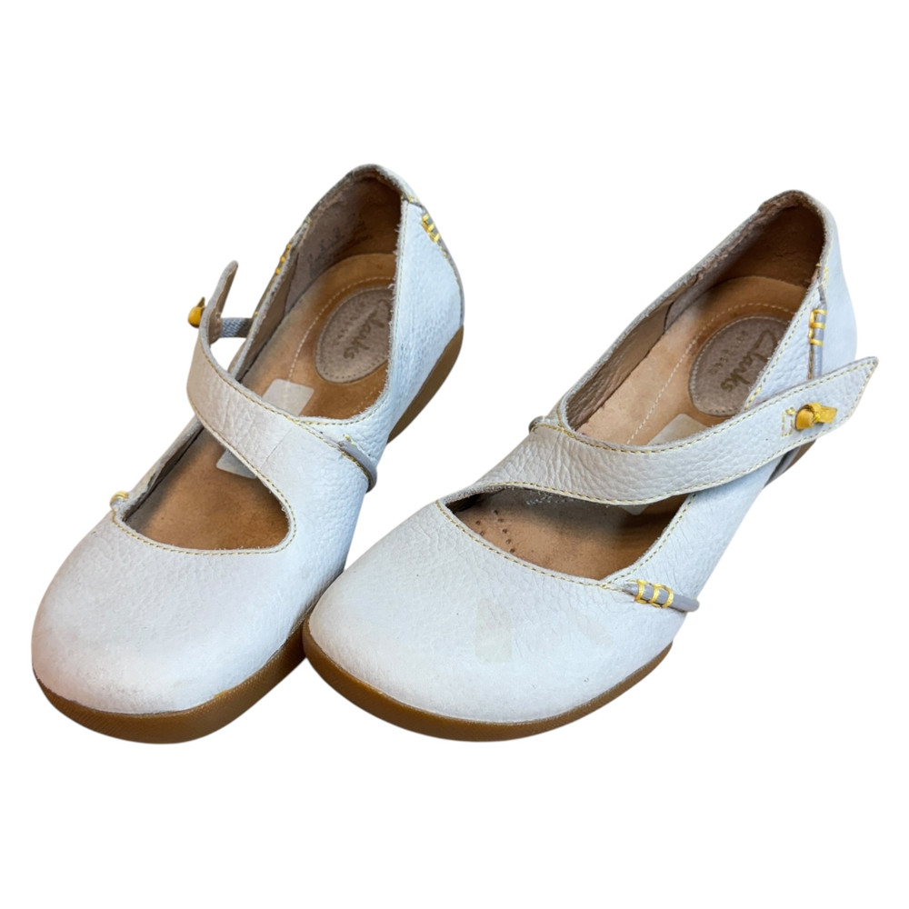 Clarks Felicia Plum BALERINKI damskie 36