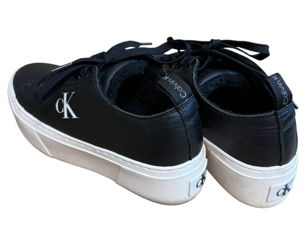 Calvin Klein Cupsole Flatform Low Wl Lth Wn TRAMPKI  damskie 39