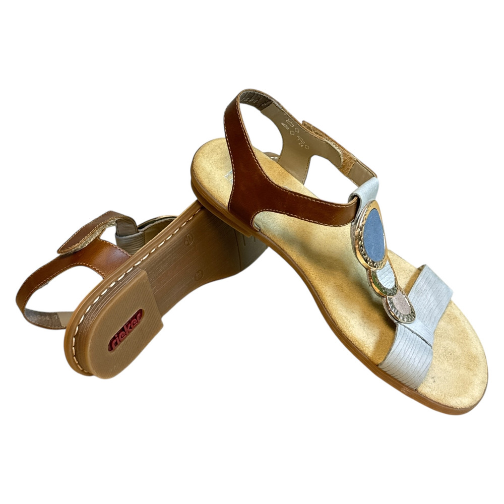 Rieker SANDAŁY damskie 38