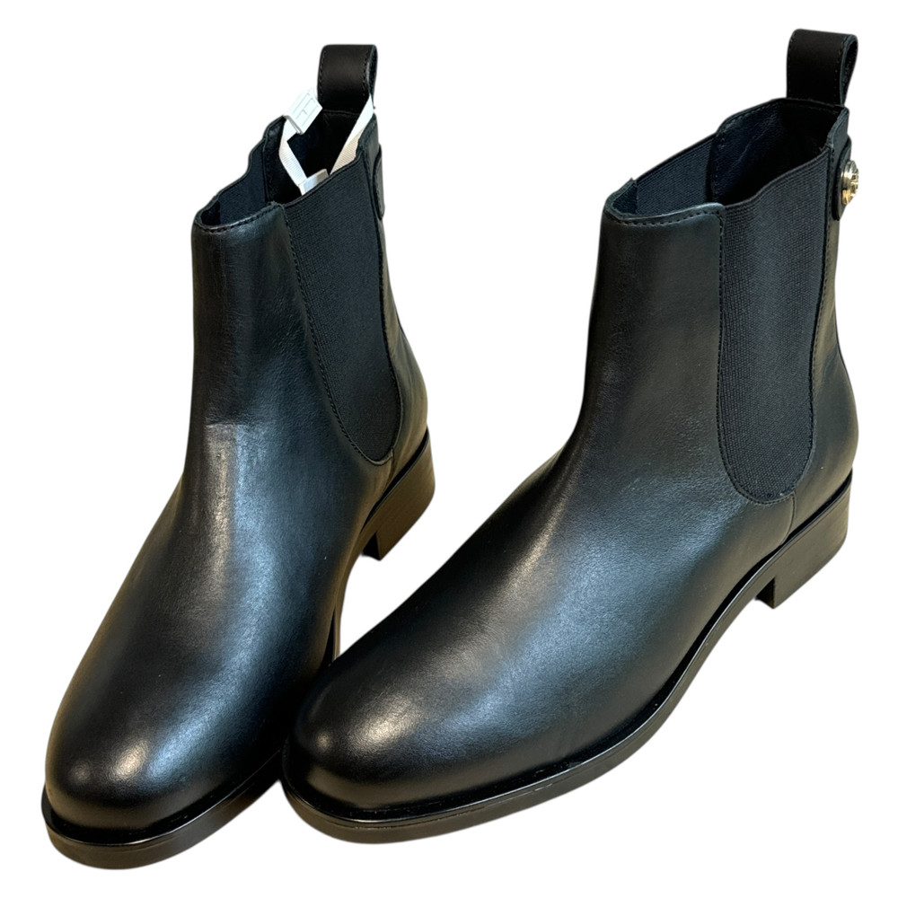 Tommy Hilfiger Th Stud Leather Low BOTKI damskie 41/40