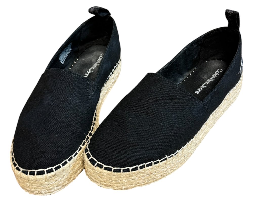 Calvin Klein Jeans Platform  PÓŁBUTY espadryle damskie 37