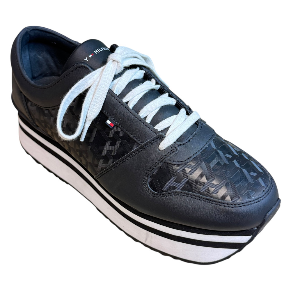 Tommy Hilfiger Jacquard Flatform BUTY SPORTOWE damskie 41