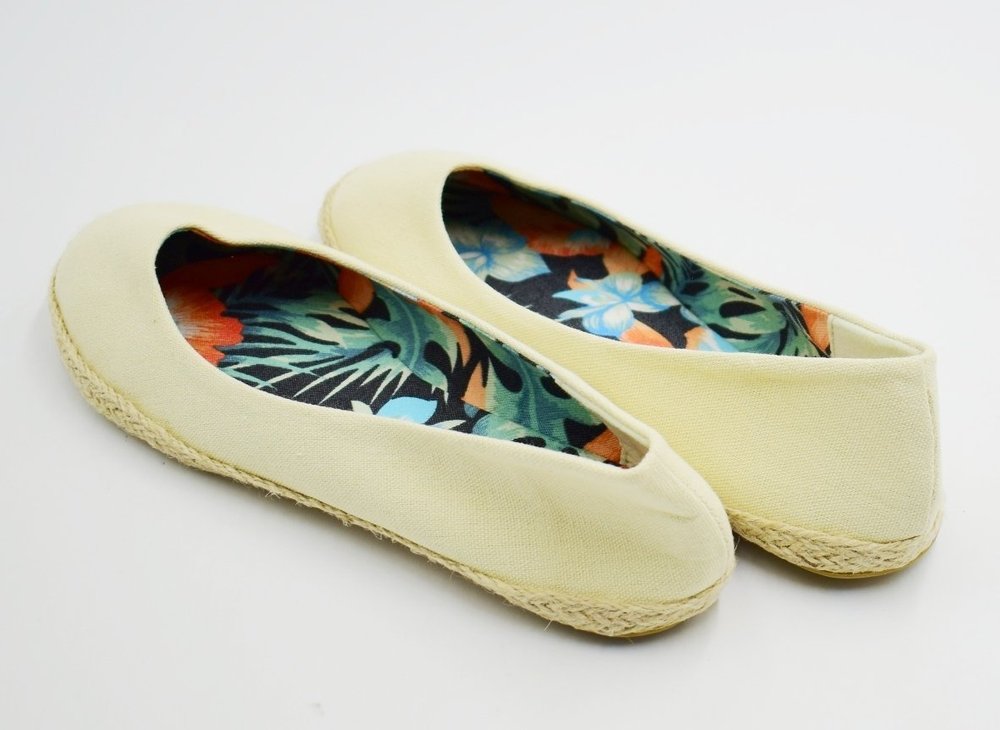 AF MARKOWE BALERINKI Espadryke damskie 36