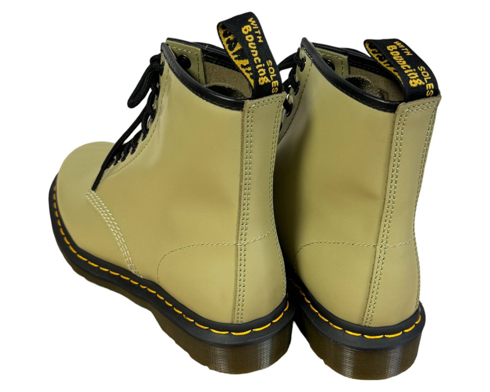 Dr. Martens 1460 OLIVE SMOOTH BOTKI  damskie 40