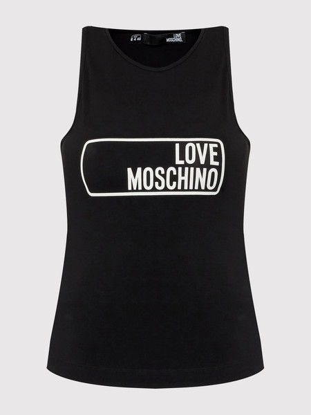 LOVE MOSCHINO top koszulka na ramiączkach M