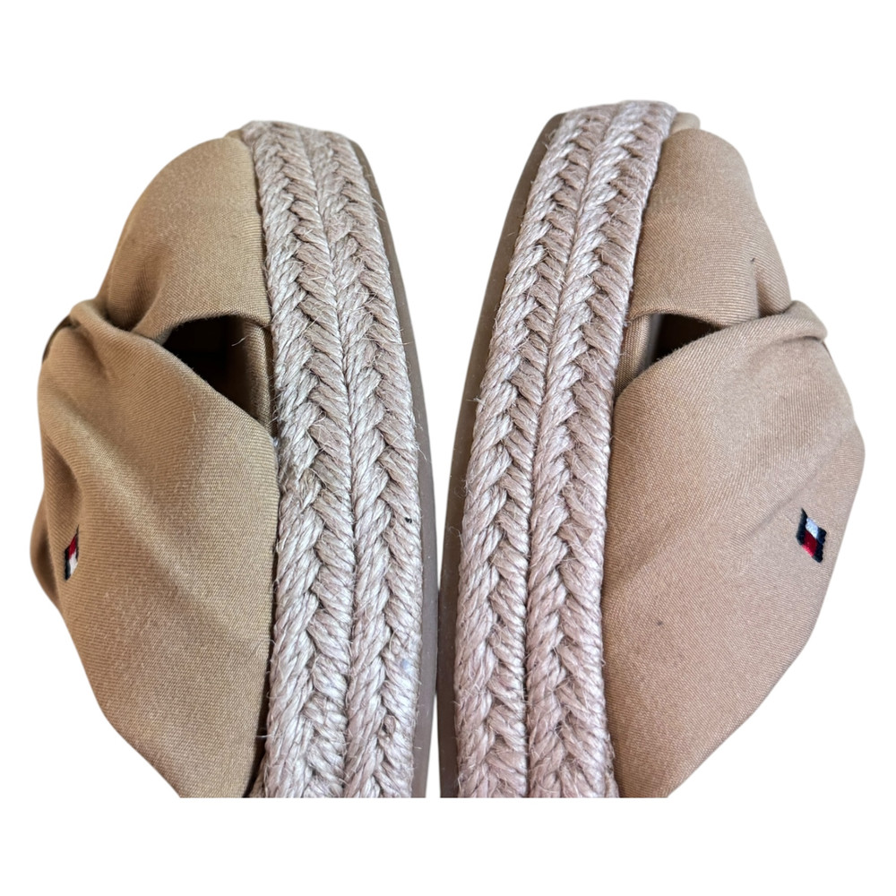 Tommy Hilfiger Basic Open Toe Mid Wedge PÓŁBUTY espadryle damskie 40/39