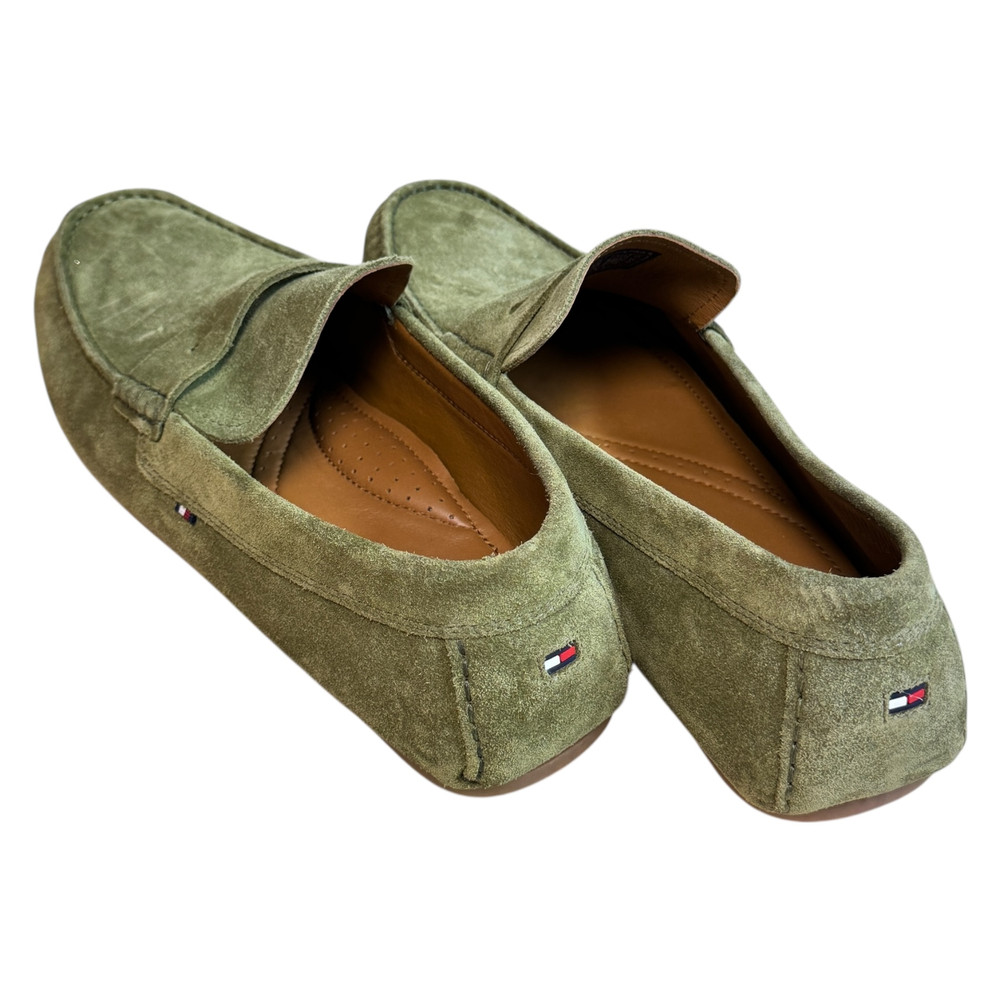 Tommy Hilfiger Casual Hilfiger Suede Driver PÓŁBUTY wsuwane męskie 42/43