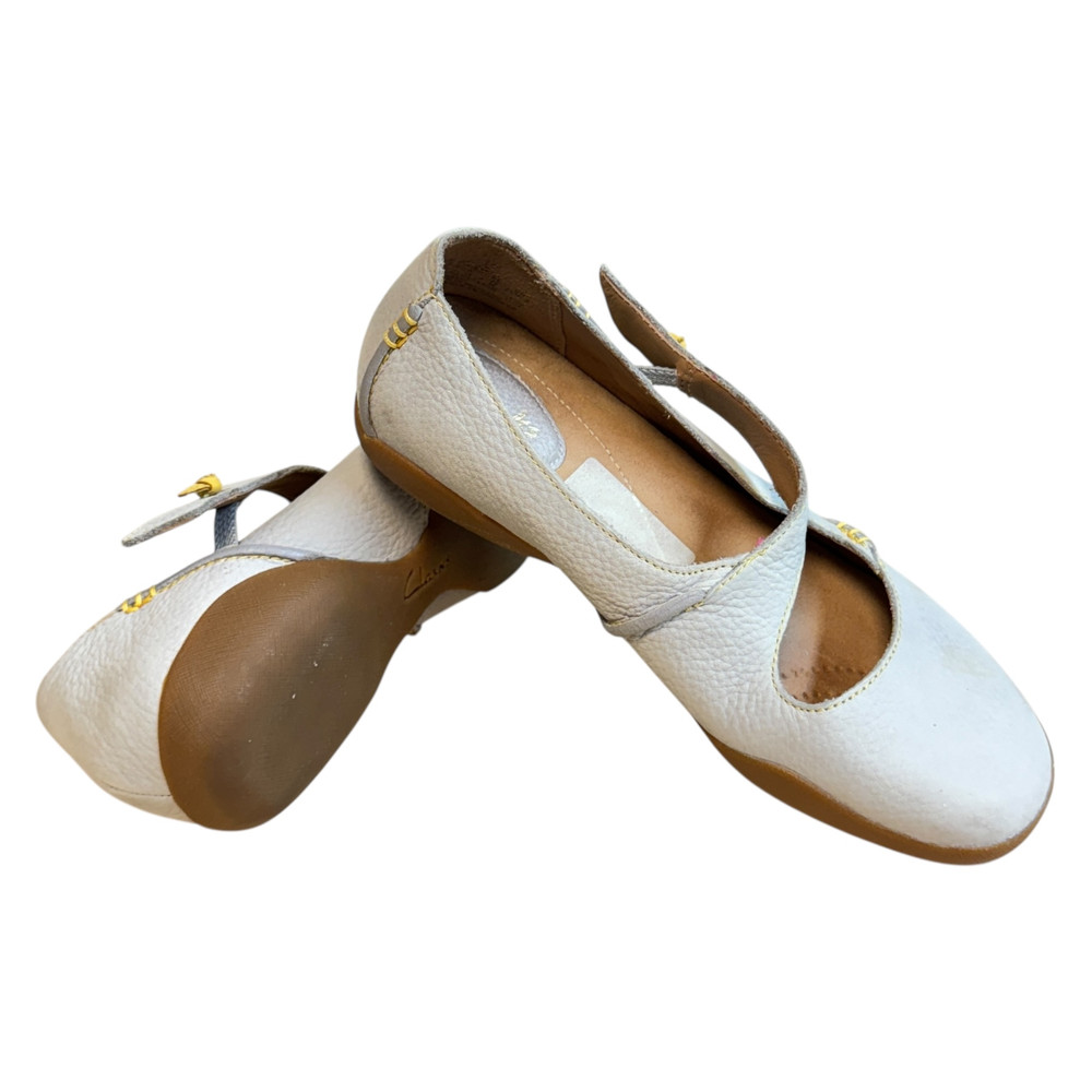 Clarks Felicia Plum BALERINKI damskie 36