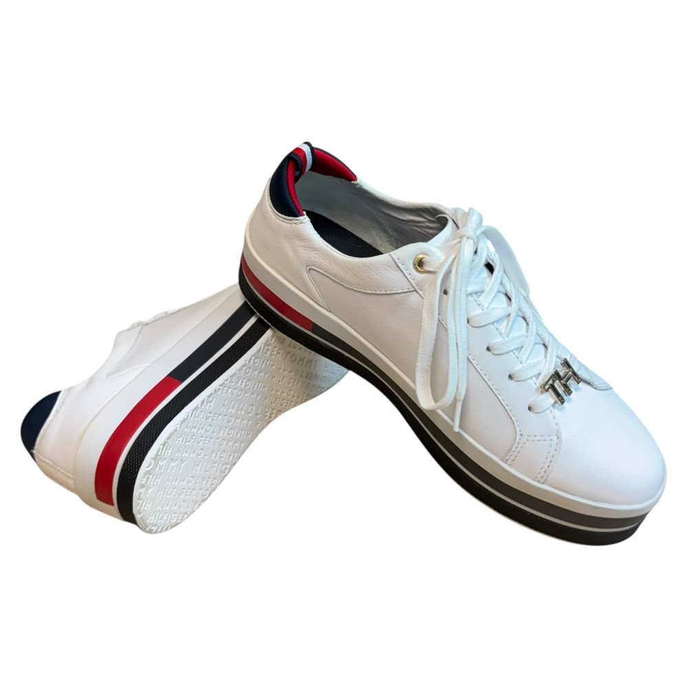 Tommy Hilfiger Th Hardware Flatform BUTY SPORTOWE damskie 40