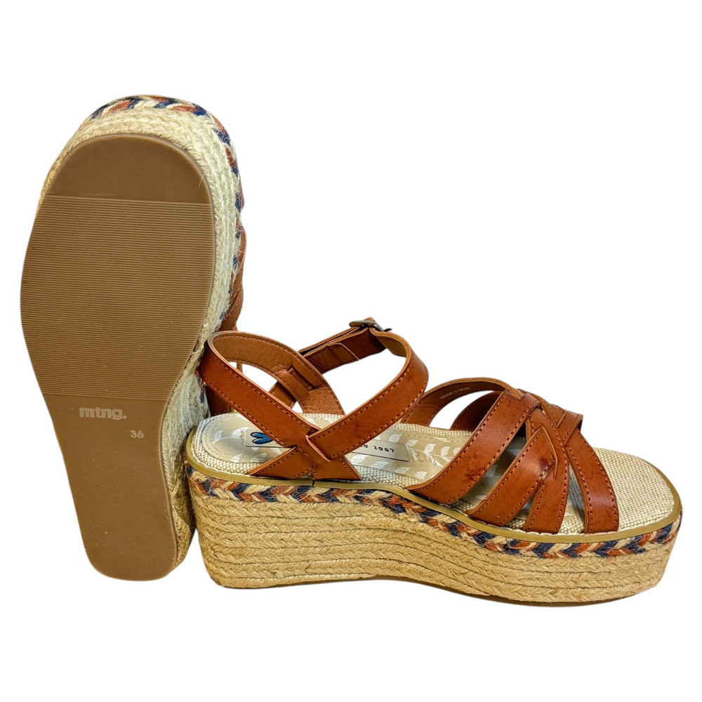 Mtng  SANDAŁY espadryle damskie 36
