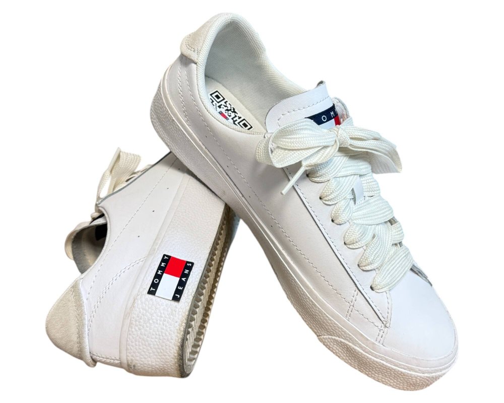 Tommy Jeans Tjw Vulc Flatform Sneaker Ess TRAMPKI  damskie 40