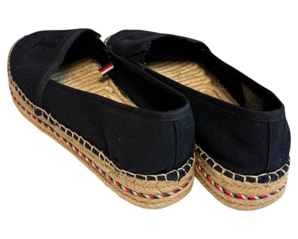Tommy Hilfiger Embroidered Flatform PÓŁBUTY espadryle damskie 37