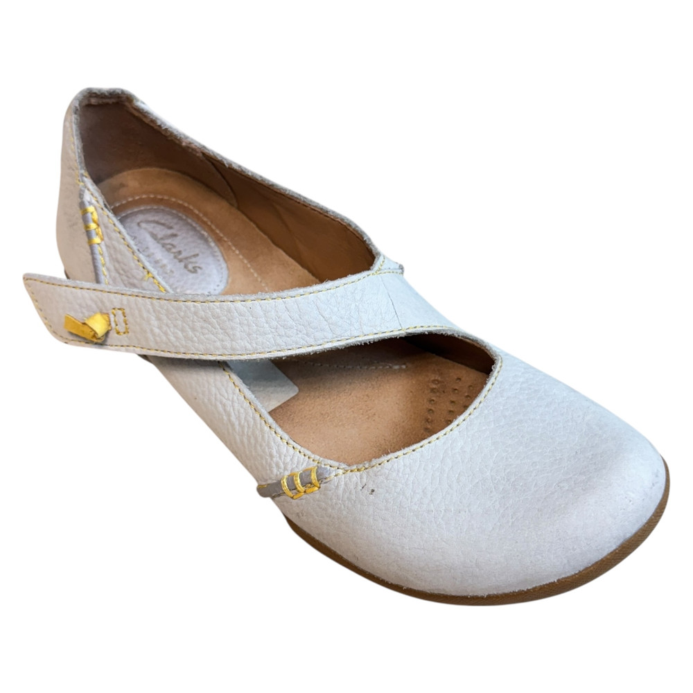 Clarks Felicia Plum BALERINKI damskie 36