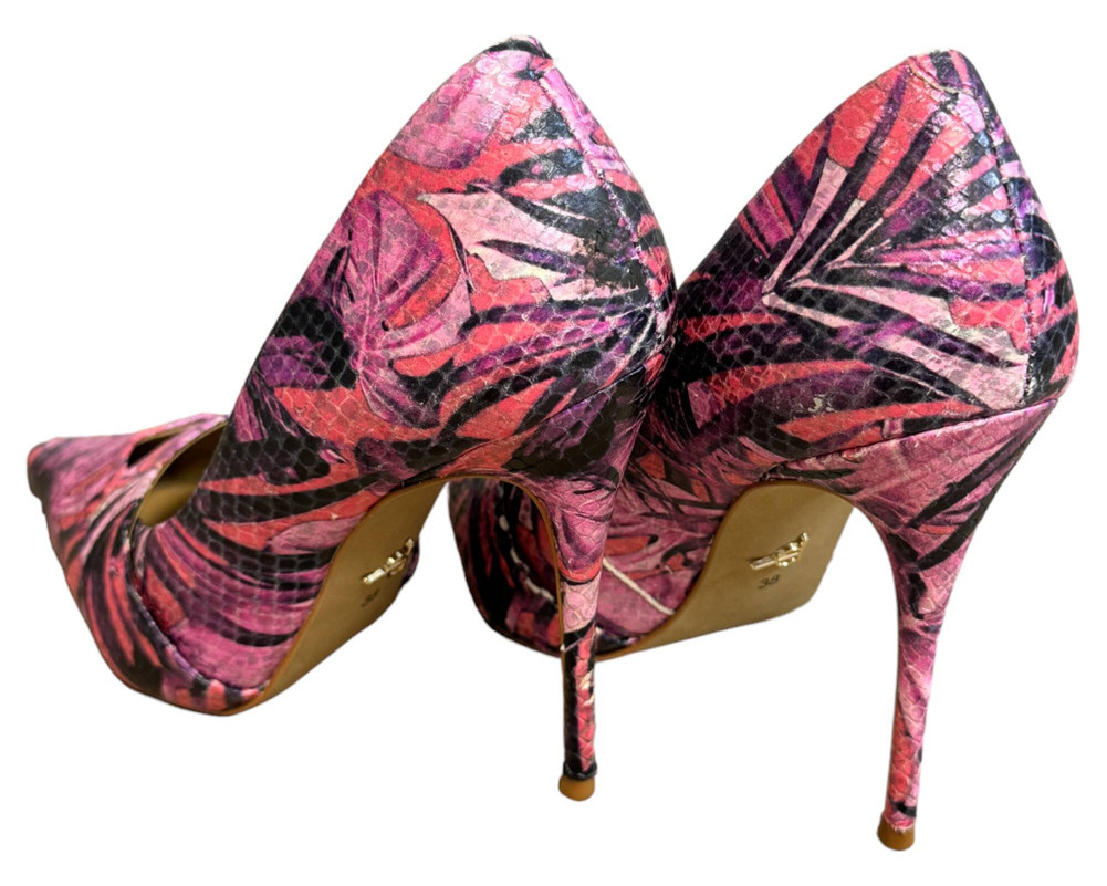 Eva Longoria CZÓŁENKA Szpilki damskie 38