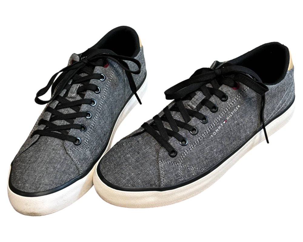 Tommy Hilfiger Th Hi Vulc Low Chambray  TRAMPKI  męskie 44