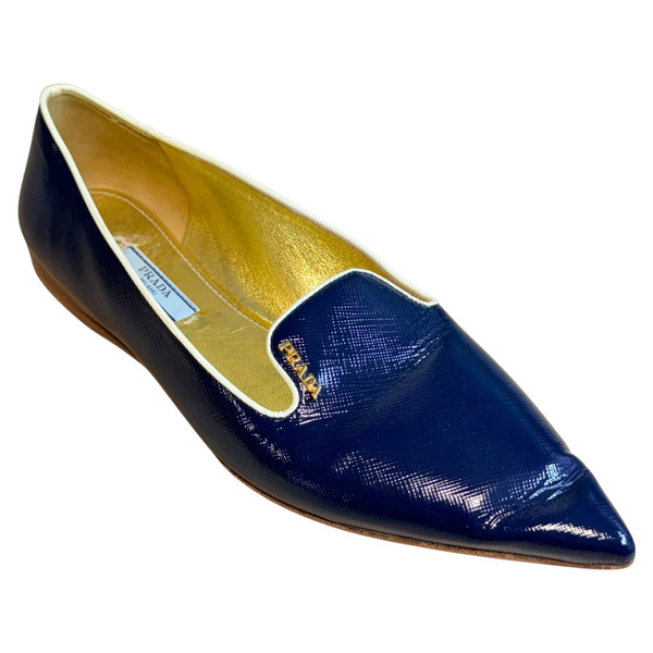 Prada PÓŁBUTY wsuwane damskie 37.5