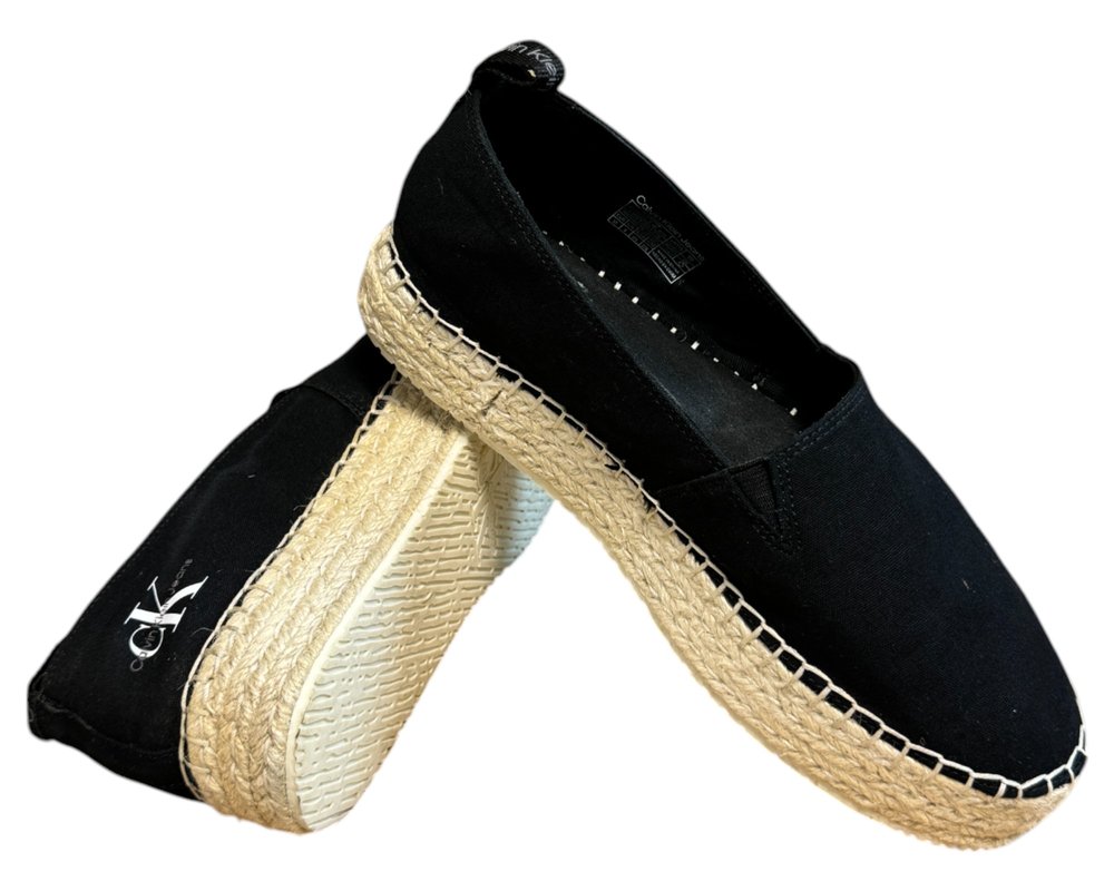 Calvin Klein Jeans Platform  PÓŁBUTY espadryle damskie 37