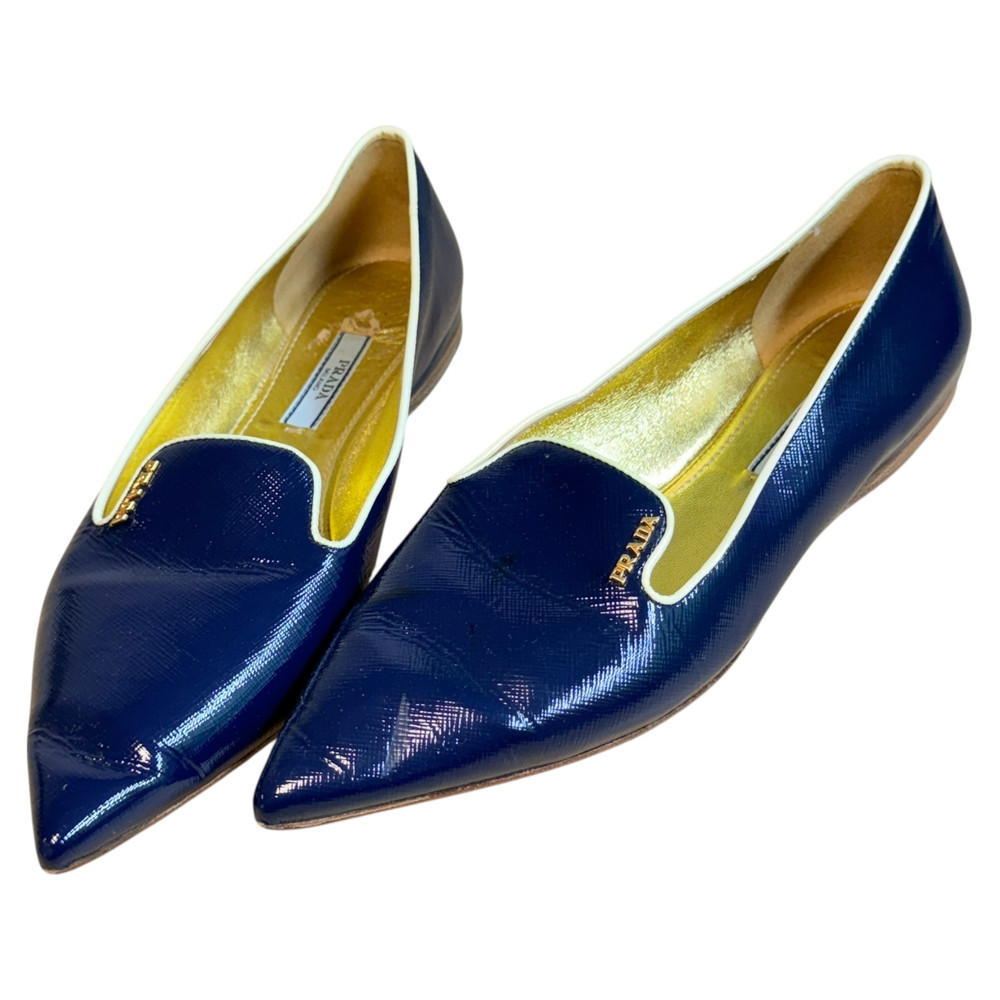 Prada PÓŁBUTY wsuwane damskie 37.5