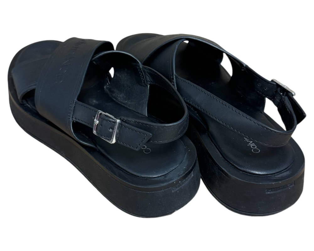 Calvin Klein Flatform Sandal Hf SANDAŁY  damskie 38