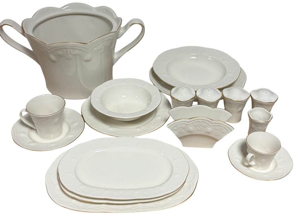 Serwis obiadowo-kawowy Kutahya Porselen  Fabulous 