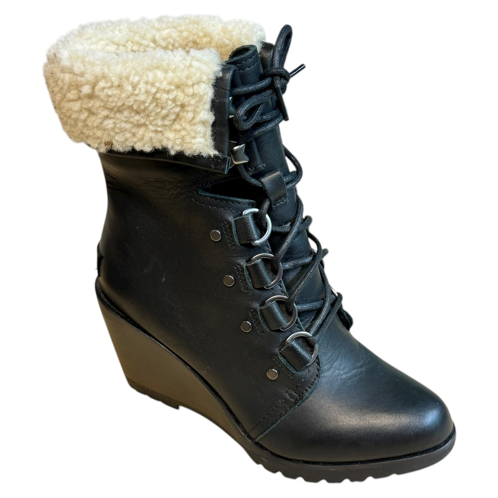 Sorel After Hours Lace Shearling BOTKI damskie 38