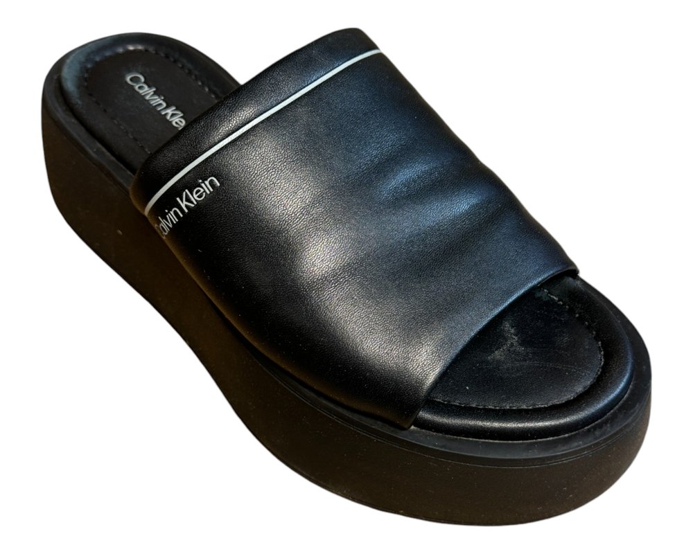 Calvin Klein Flatform Slide KLAPKI  damskie 38