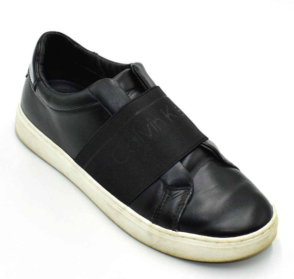 CALVIN KLEIN Cupsole Slip On He PÓŁBUTY wsuwane damskie 38