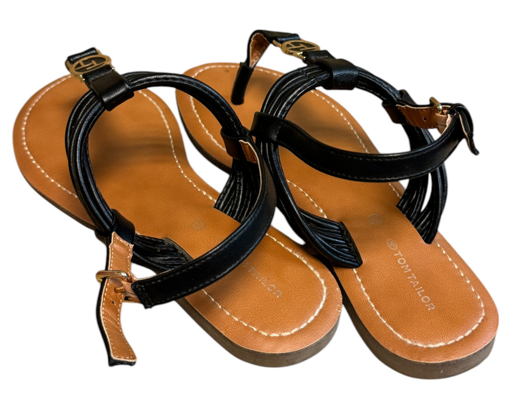 Tom Tailor  SANDAŁY japonki damskie 38