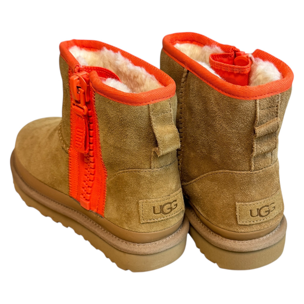 Ugg Classic Mini Zipper Tape Logo ŚNIEGOWCE damskie 37/38