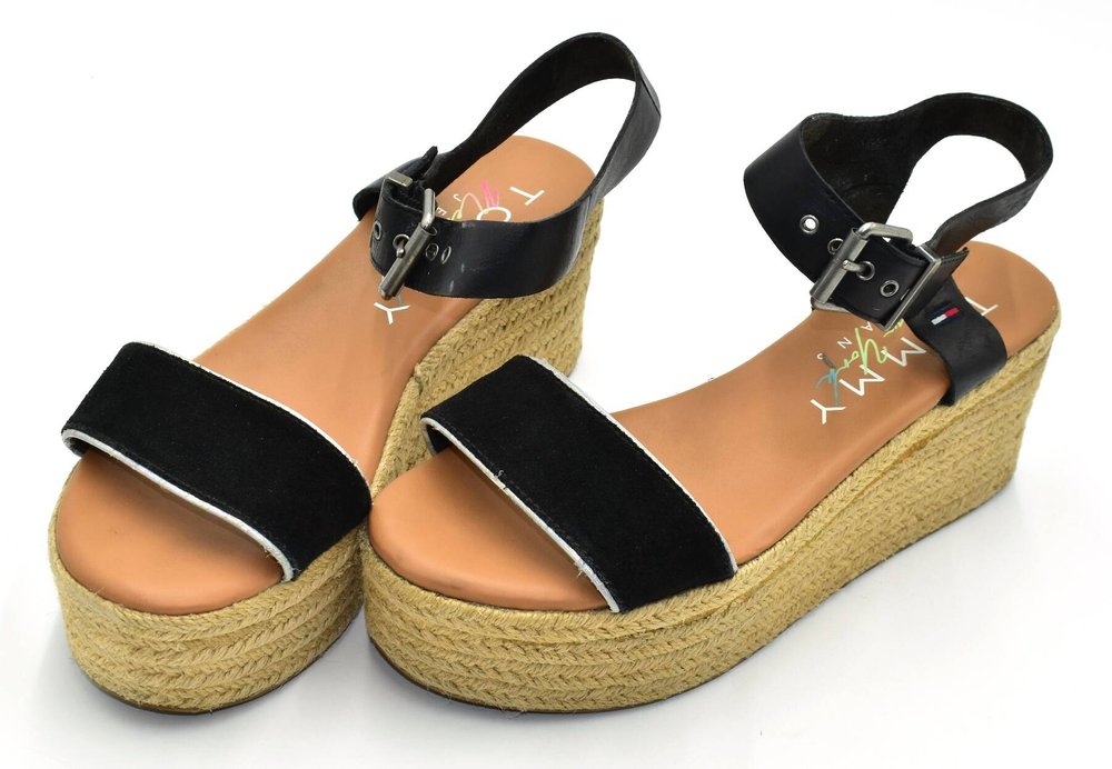 Tommy Jeans Essential Flatform Sandal SANDAŁY damskie 39