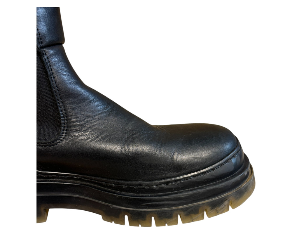 BOTKI Skórzane damskie 38