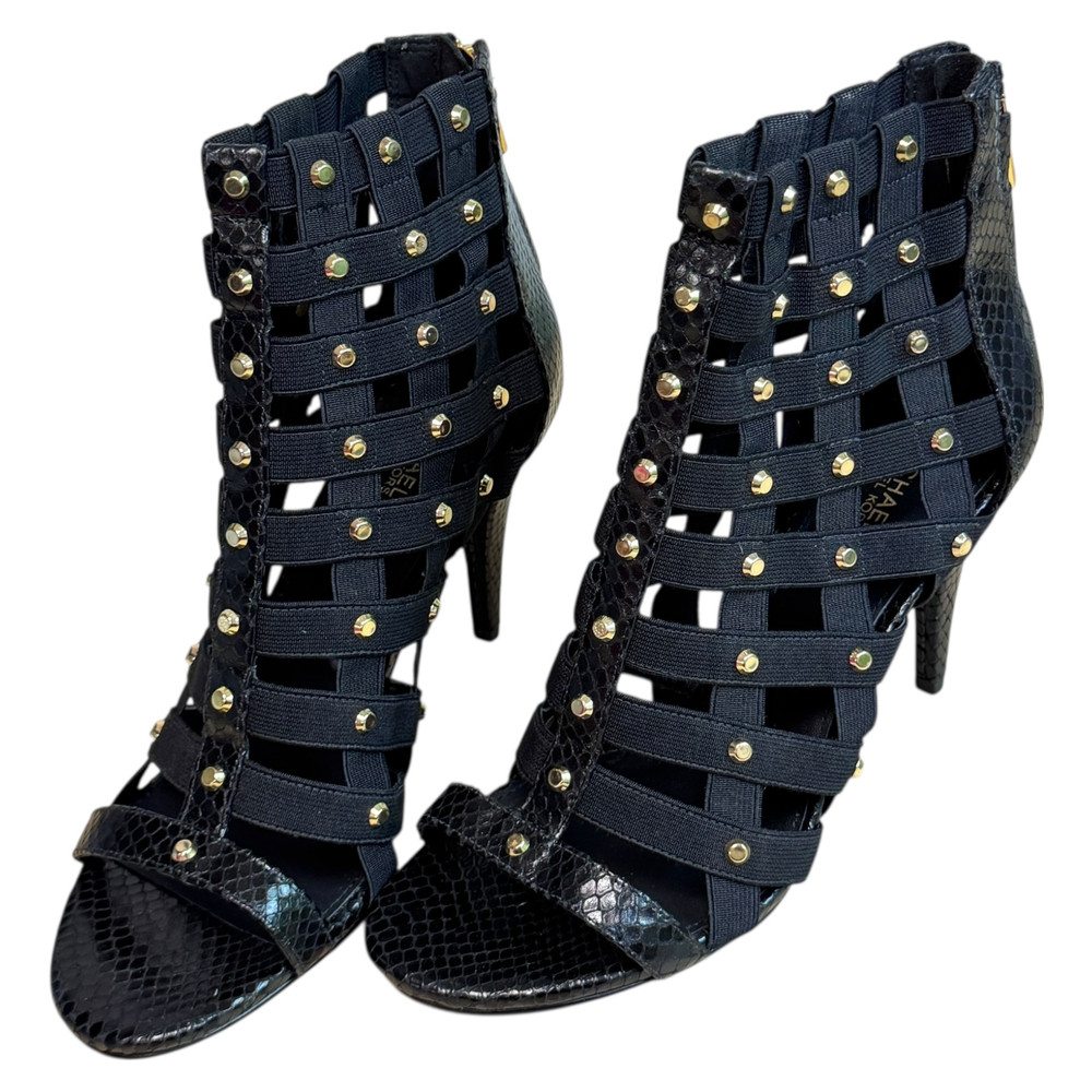 Michael Kors Sherry Open Toe BOTKI damskie 38.5