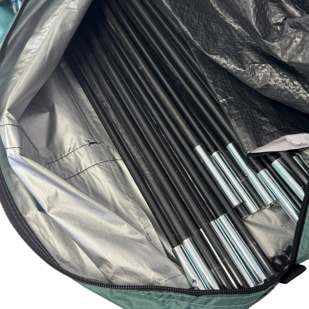 Namiot kempingowy 4-osobowy KADVA CAMPdome 4 zielony