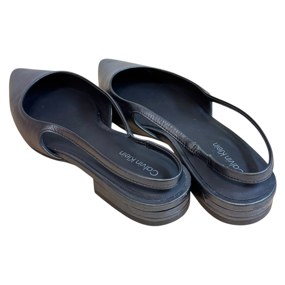 Calvin Klein Flat Slingback Pump CZÓŁENKA damskie 37