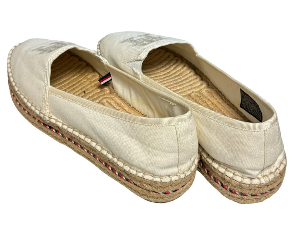 Tommy Hilfiger Embroidered Flatform PÓŁBUTY Espadryle damskie 40