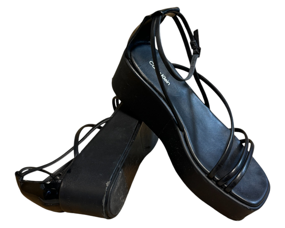 Calvin Klein Wedge sandal 30 SANDAŁY  damskie 39