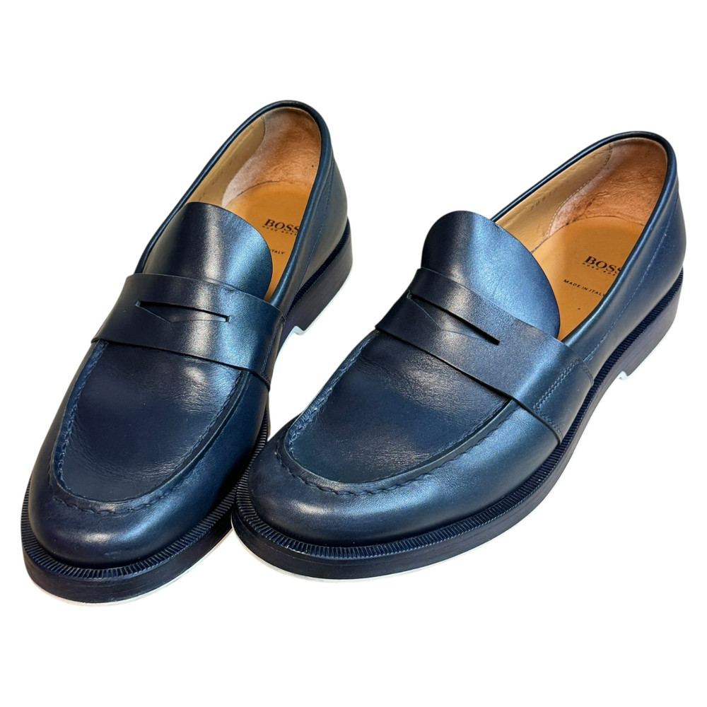 Hugo Boss Rebel Loaf PÓŁBUTY wsuwane męskie 42