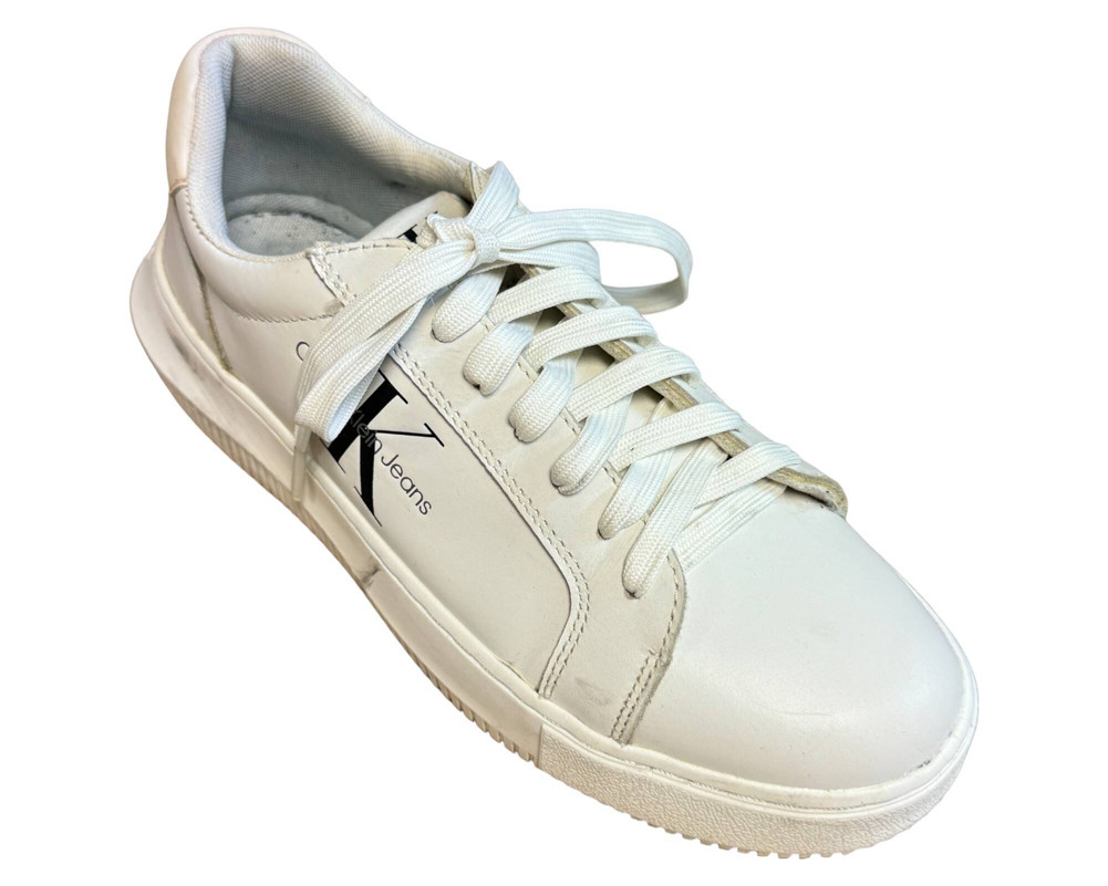 Calvin Klein Jeans Chunky Cupsole Laceup Mon Lth Wn TRAMPKI  damskie 38